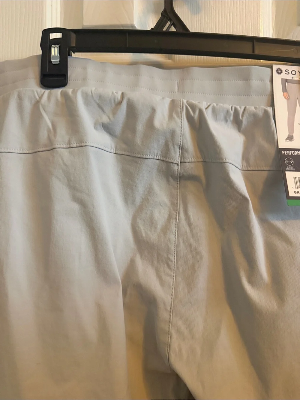 Soybu Men's Light Gray Performance Joggers